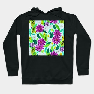 Woodland Meadow Pattern 1 Hoodie